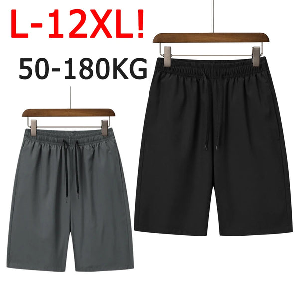 Men/women's Shorts Plus Size 50-180kg 10XL 11XL 12XL Breathable Comfort Short Pants Summer Male Oversize Trouser Big Size Men Clothing